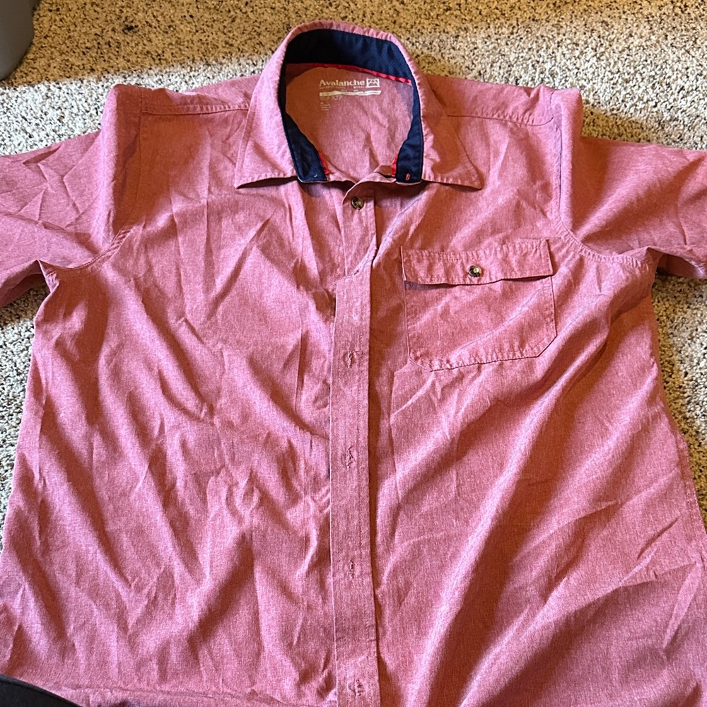 Avalanche Men's Red Shirt